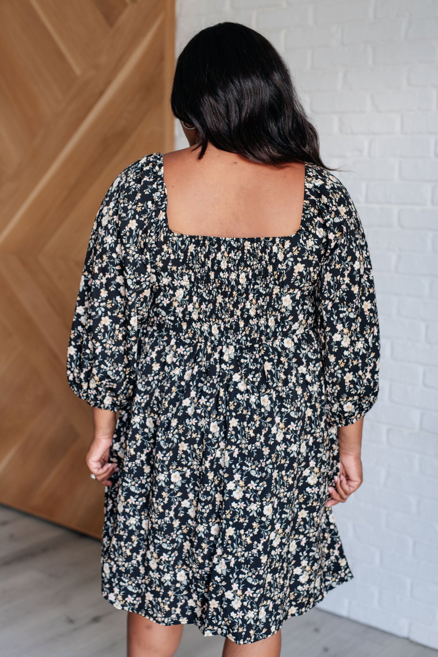 Back to the Start Floral Dress